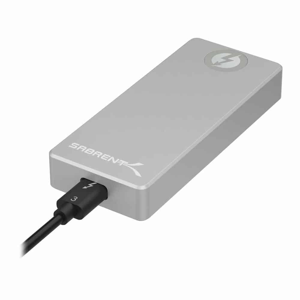 Sabrent Thunderbolt 3 Certified M.2 NVMe SSD Enclosure